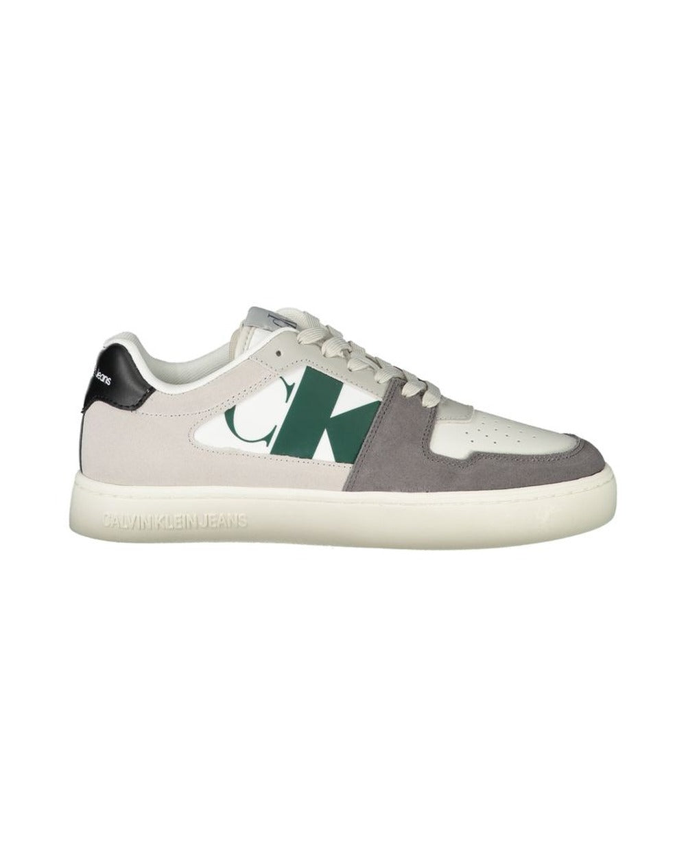 Calvin Klein White Polyester Men Sneaker