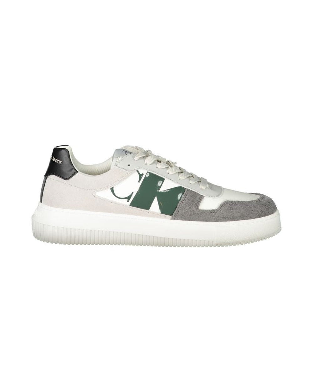 Calvin Klein White Polyethylene Men Sneaker