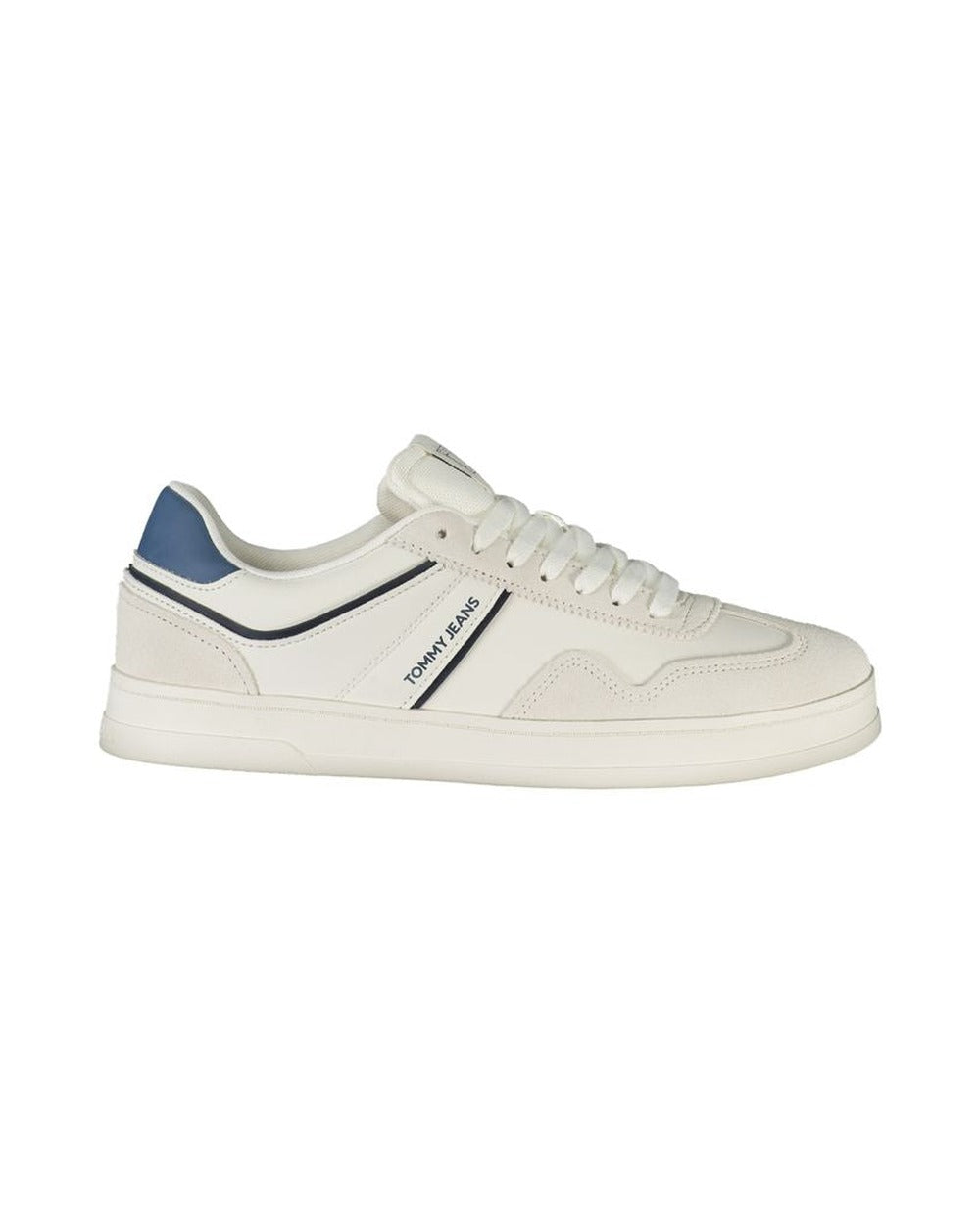 Tommy Hilfiger White Polyurethane Men's Sneaker