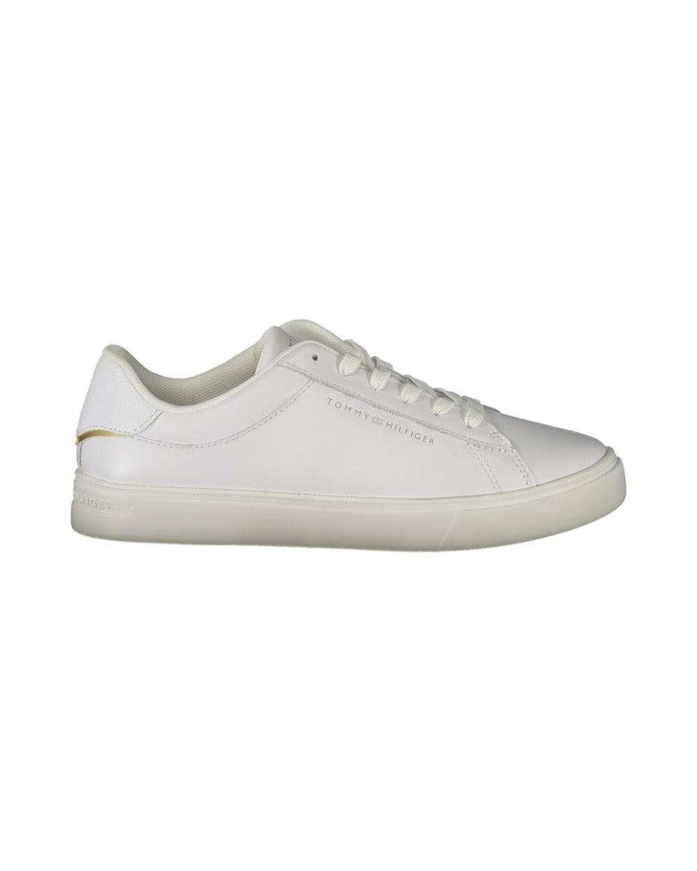 Tommy Hilfiger Bianco Polyurethane Women Sneaker