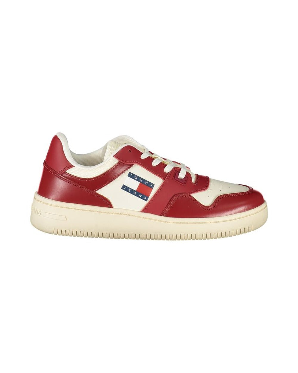 Tommy Hilfiger Rosso Leather Women Sneaker