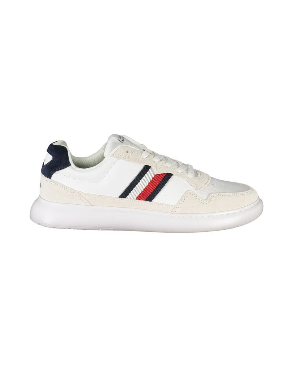 Tommy Hilfiger White Polyurethane Men Sneaker