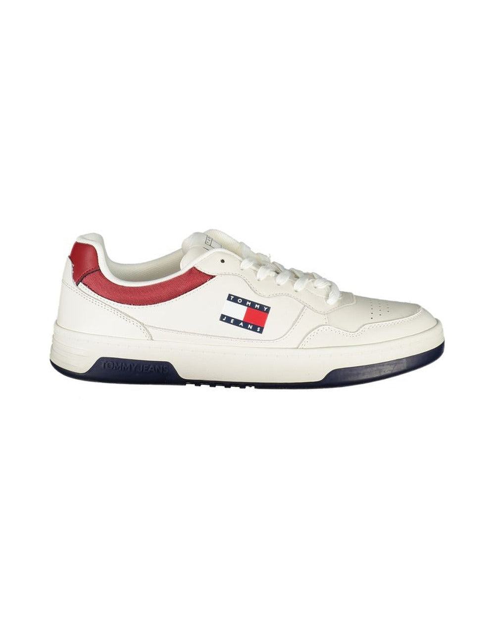 Tommy Hilfiger Bianco Polyurethane Men's Sneaker