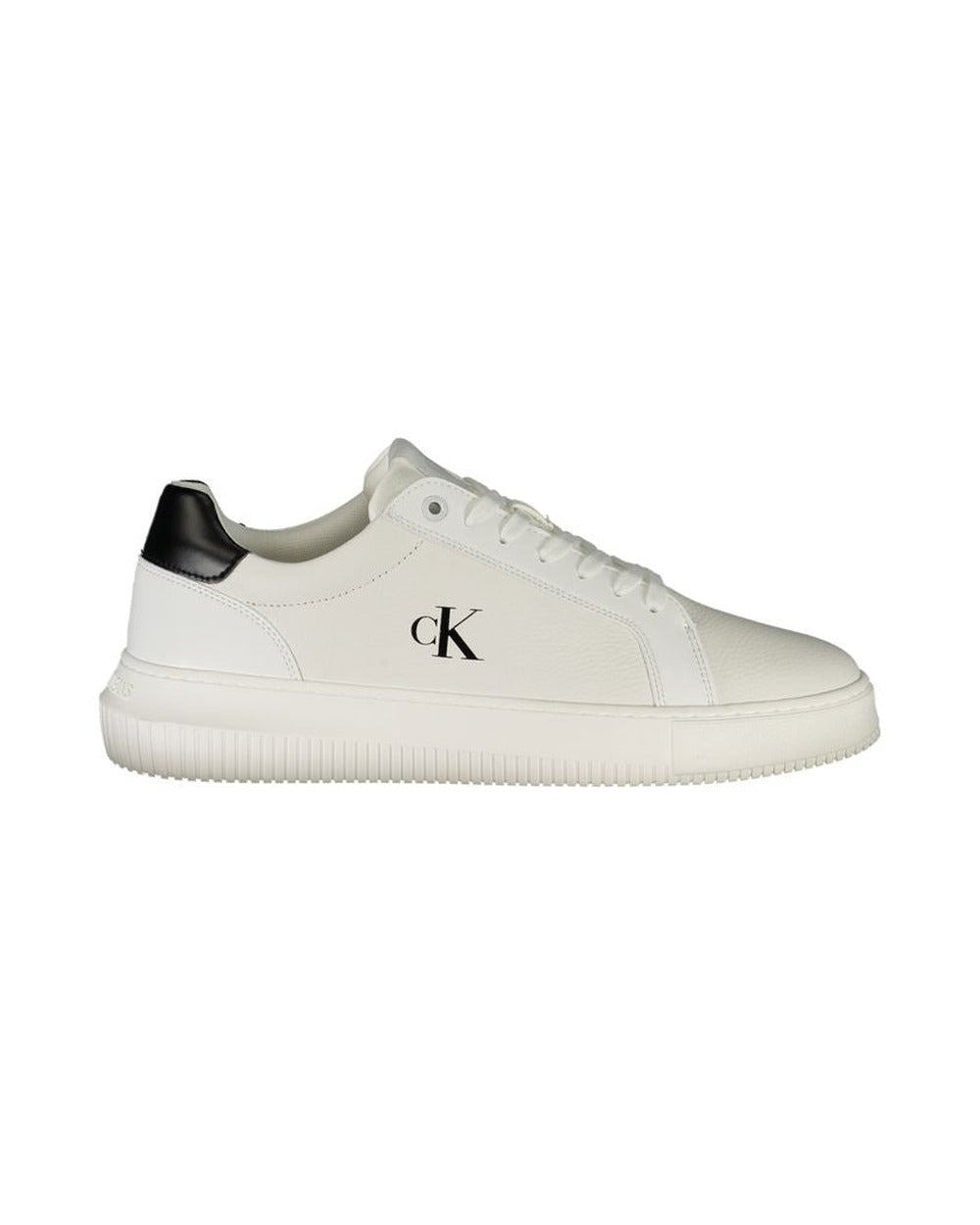 Calvin Klein Bianco Polyurethane Men Sneaker