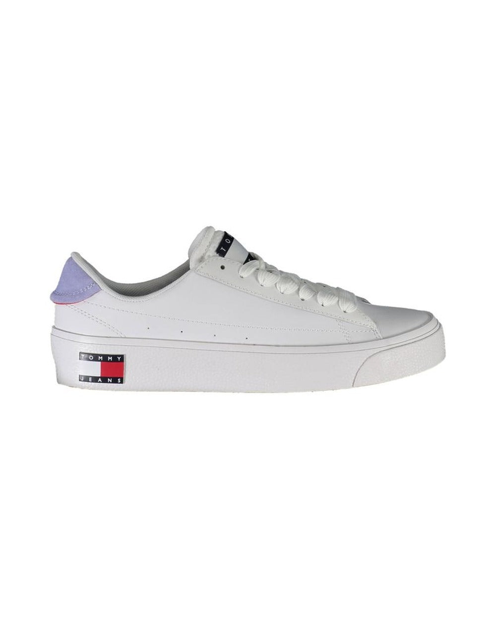 Tommy Hilfiger Bianco Leather Women Sneaker