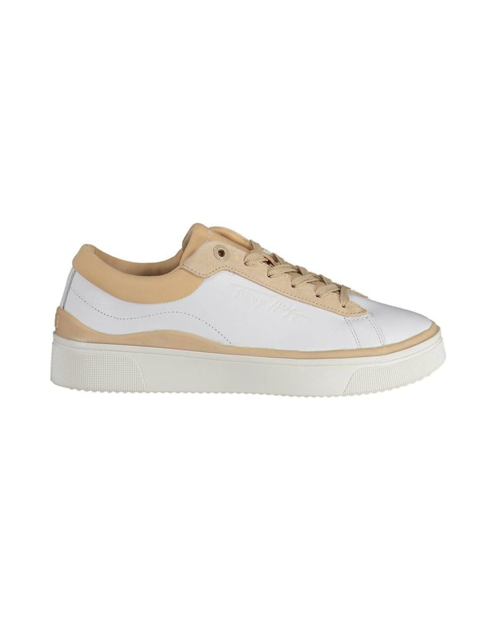 Tommy Hilfiger Bianco Polyester Women Sneaker