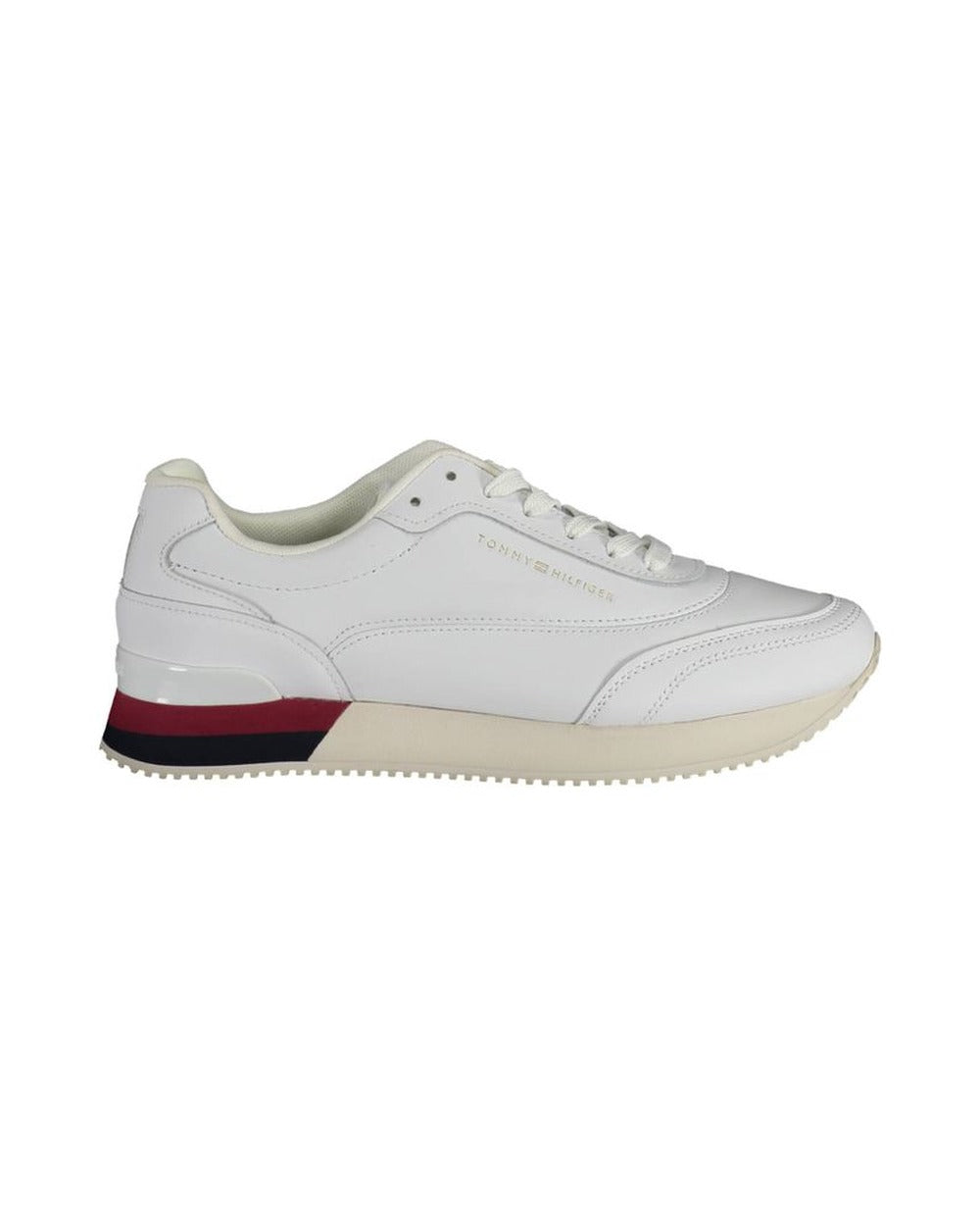 Tommy Hilfiger Bianco Pelle Women Sneaker