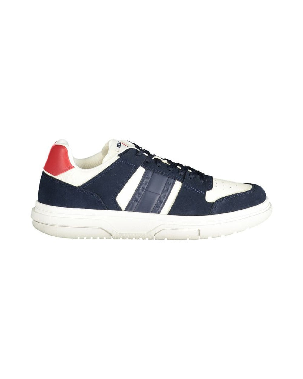 Tommy Hilfiger Blue Leather Men Sneaker