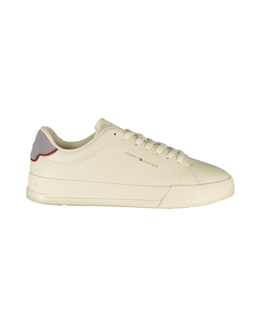 Tommy Hilfiger Beige Polyurethane Men Sneaker