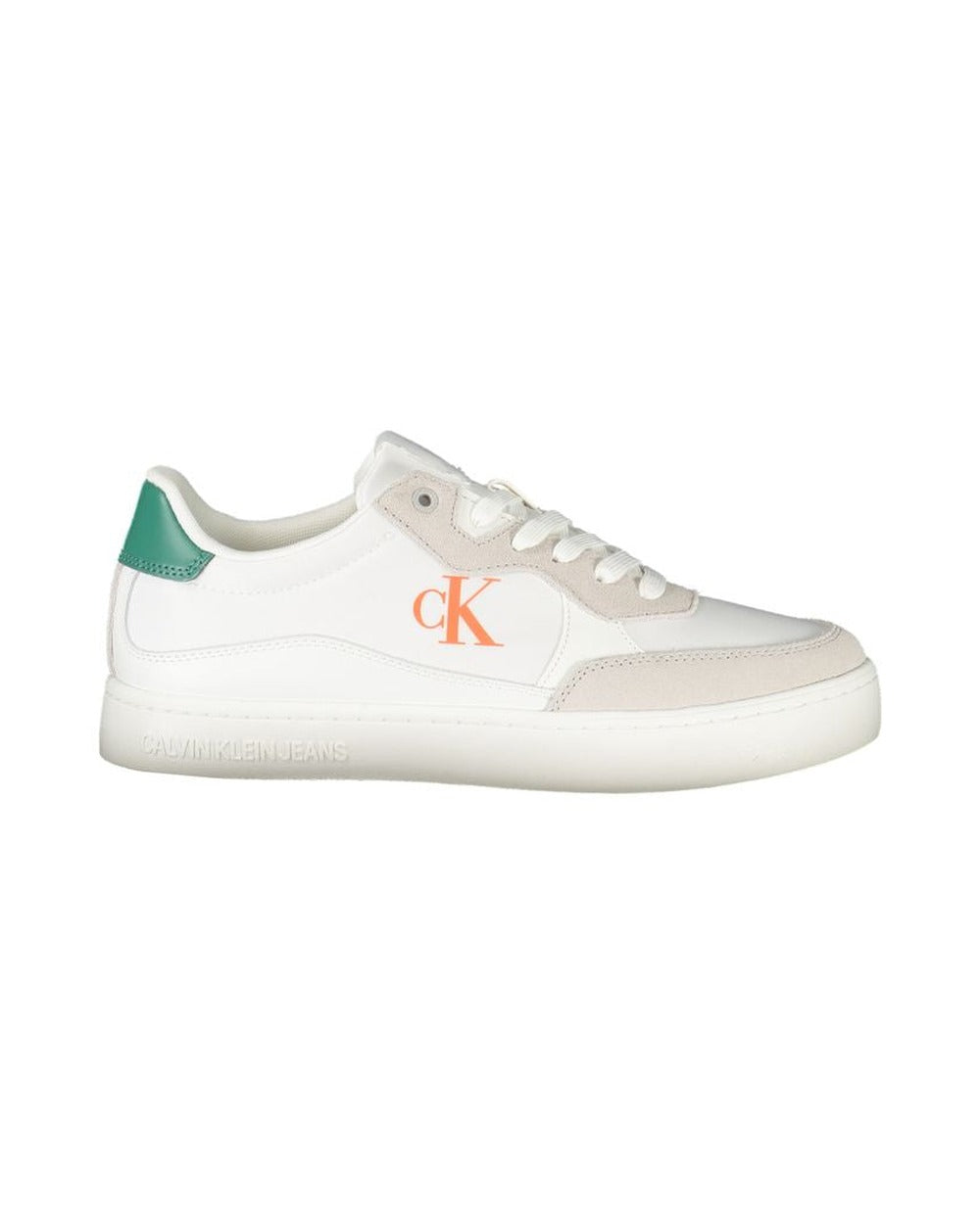 Calvin Klein Bianco Polyurethane Men Sneaker