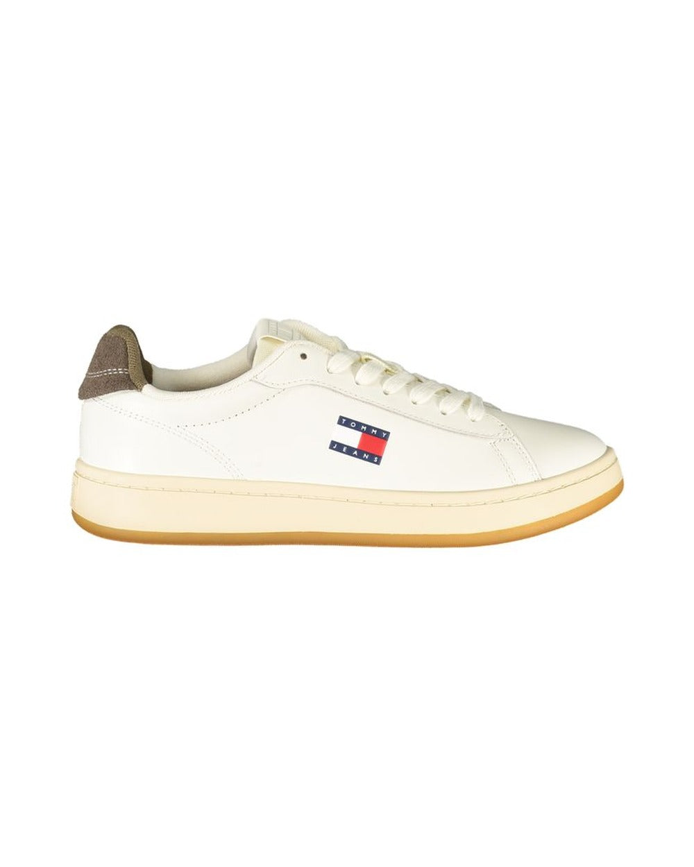 Tommy Hilfiger Bianco Polyurethane Women Sneaker