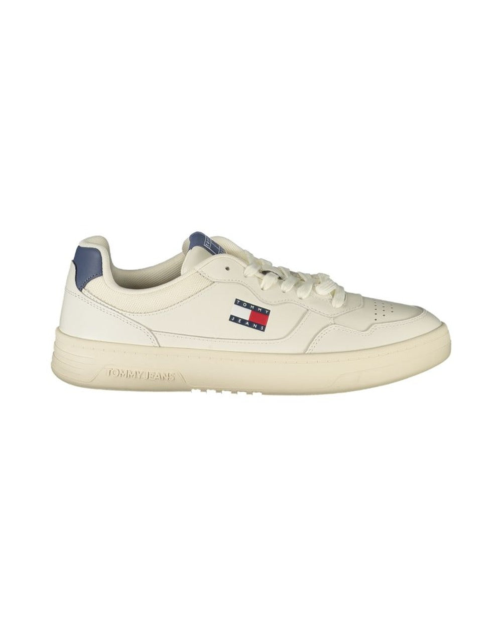 Tommy Hilfiger Bianco Polyurethane Men Sneaker