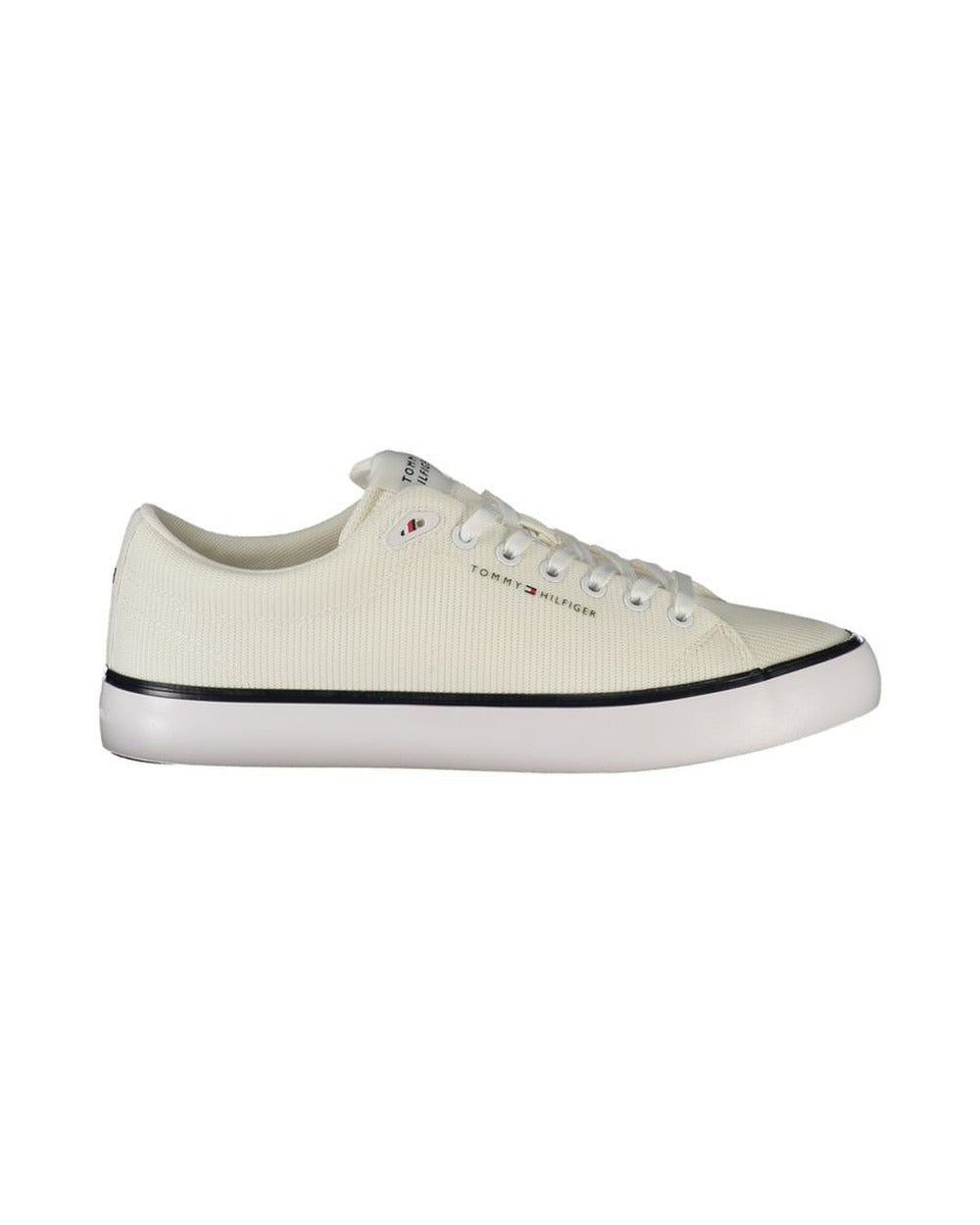 Tommy Hilfiger Bianco Polyester Men Sneaker