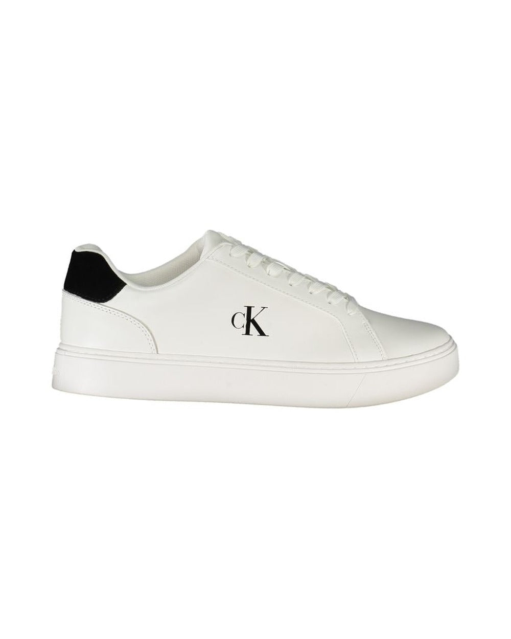 Calvin Klein Bianco Polyurethane Men Sneaker