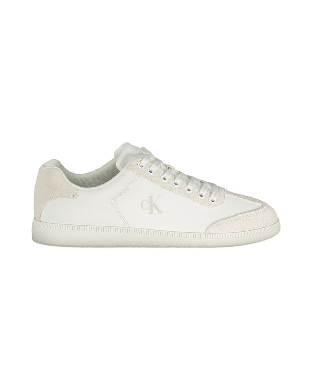 Calvin Klein White Polyester Men's Sneaker