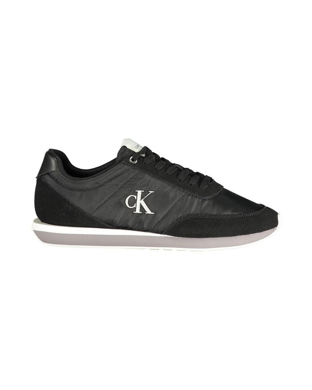 Calvin Klein Black Polyester Men Sneaker