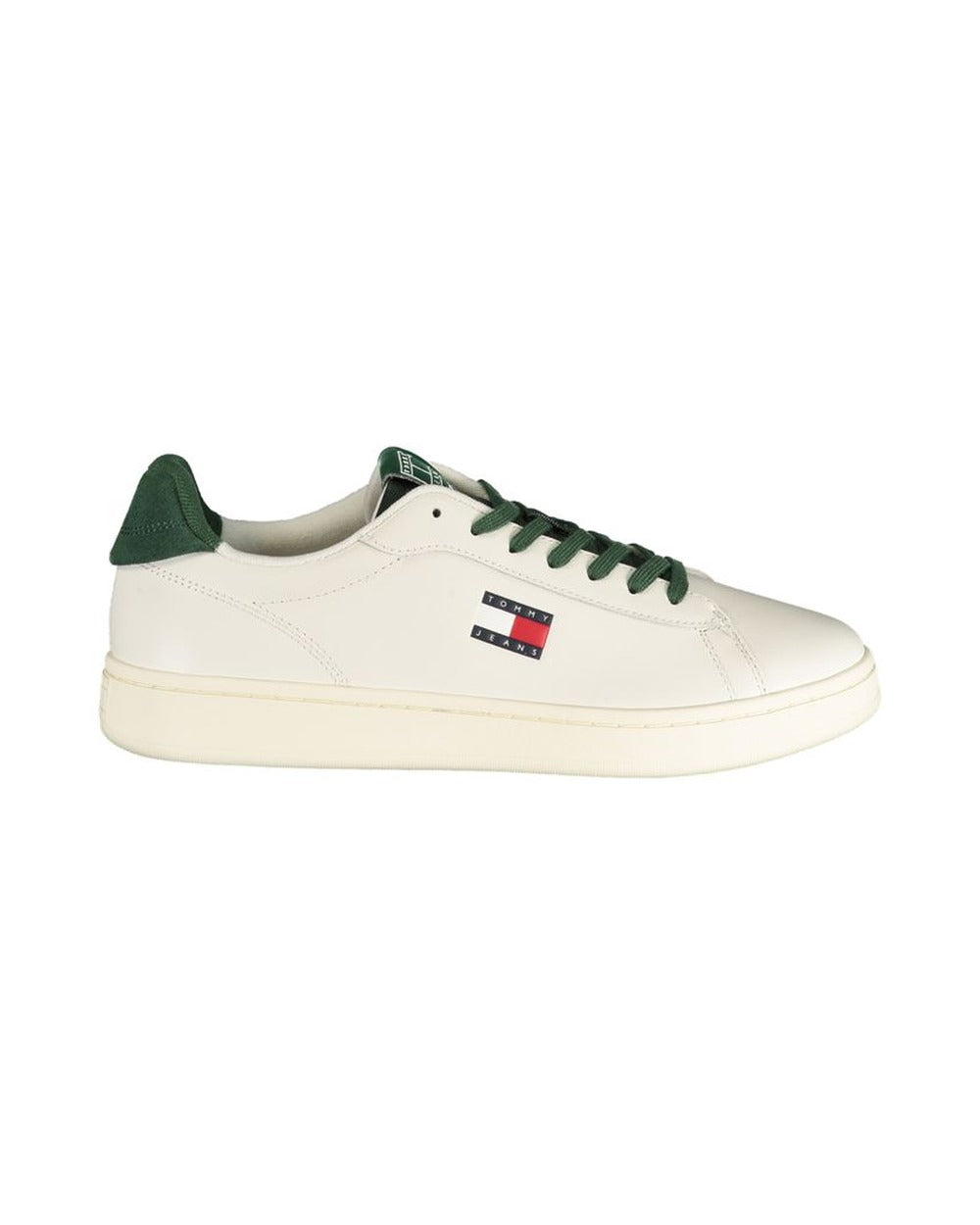 Tommy Hilfiger Bianco Polyurethane Men Sneaker