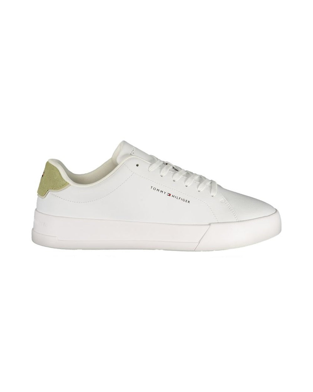 Tommy Hilfiger Bianco Polyurethane Men Sneaker