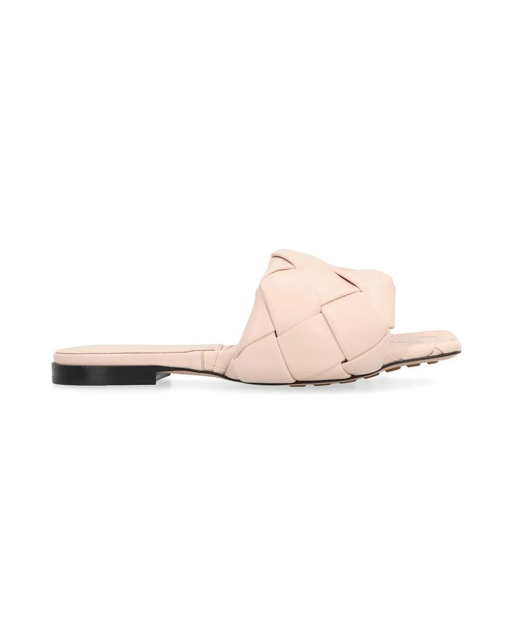 Bottega Veneta Multicolor Leather Flat Sandals