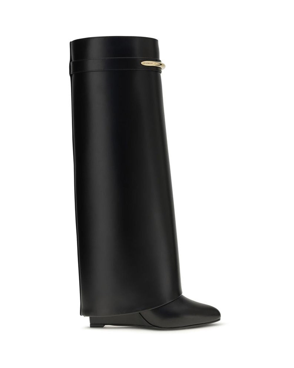 Givenchy Black Calf Leather Bos Taurus Boots