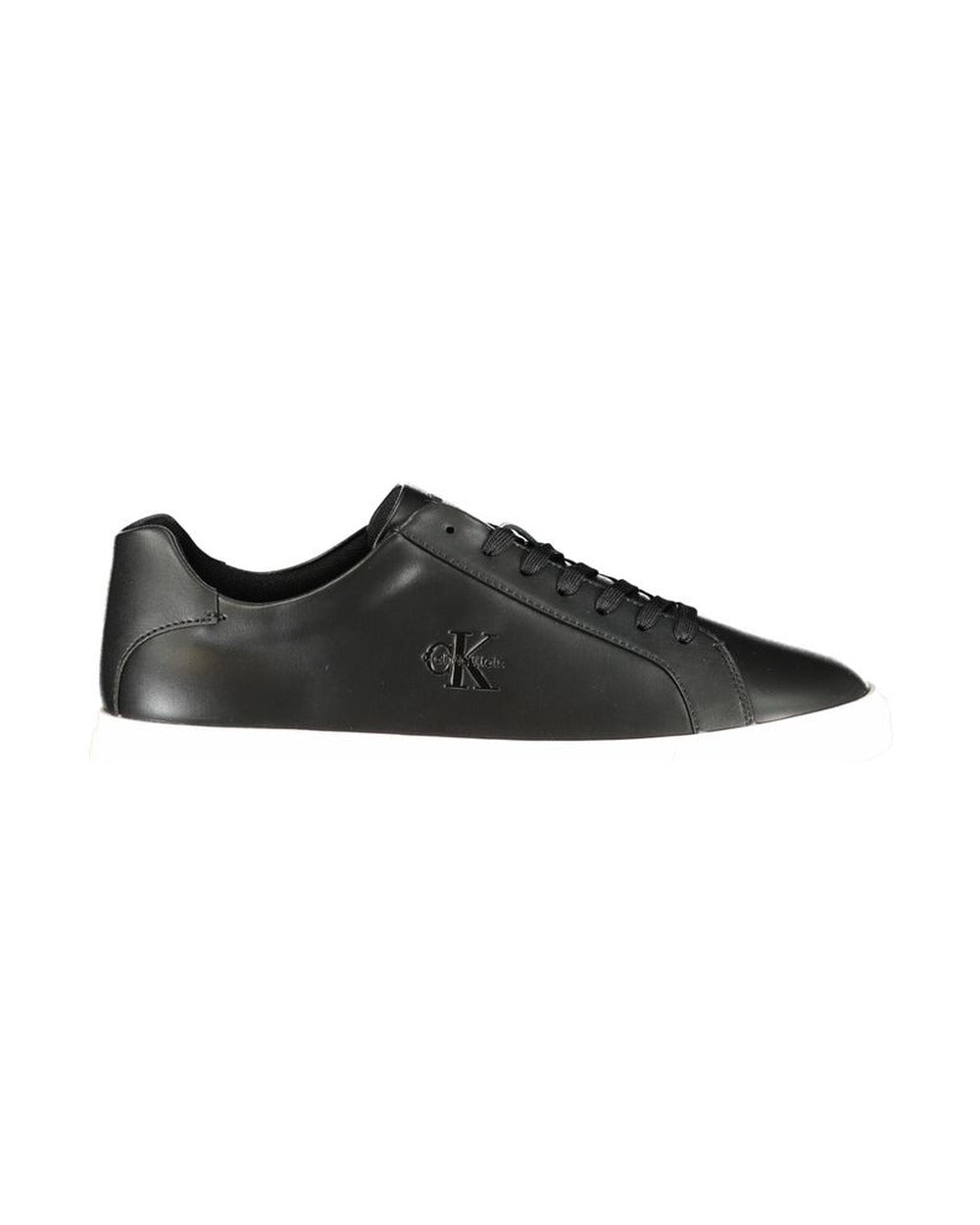 Calvin Klein Black Polyurethane Men Sneaker