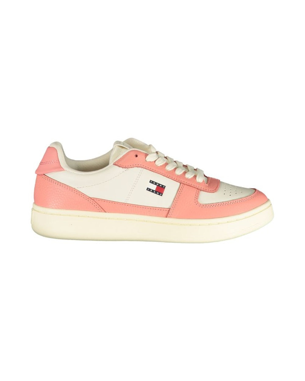 Tommy Hilfiger White Polyurethane Women's Sneaker