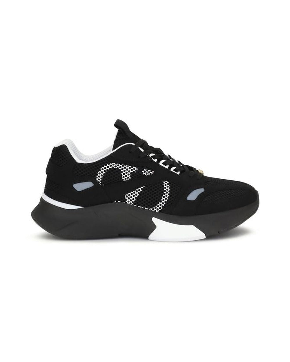 Valentino Garavani Black Fabric Athletic Sneakers