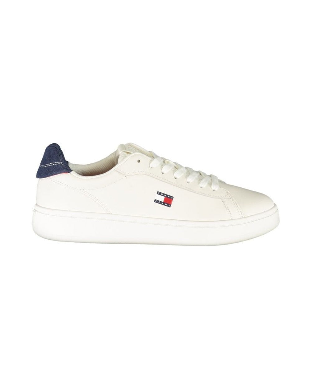 Tommy Hilfiger Bianco Polyurethane Women's Sneaker