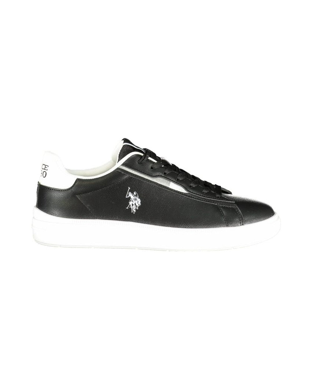 U.S. POLO ASSN. Black Polyester Men's Sneaker