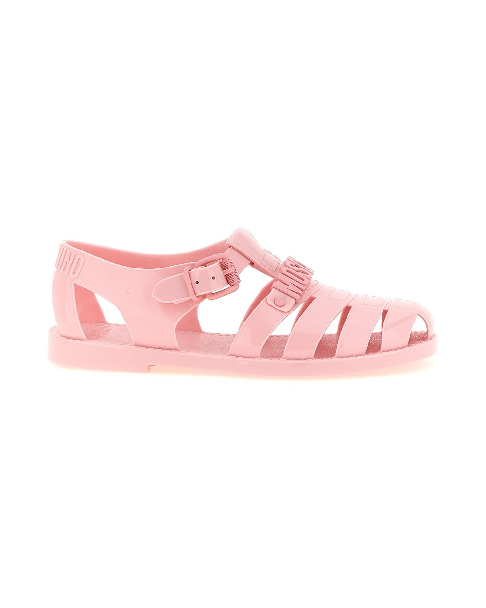 Moschino Multicolor Pvc Flat Sandals