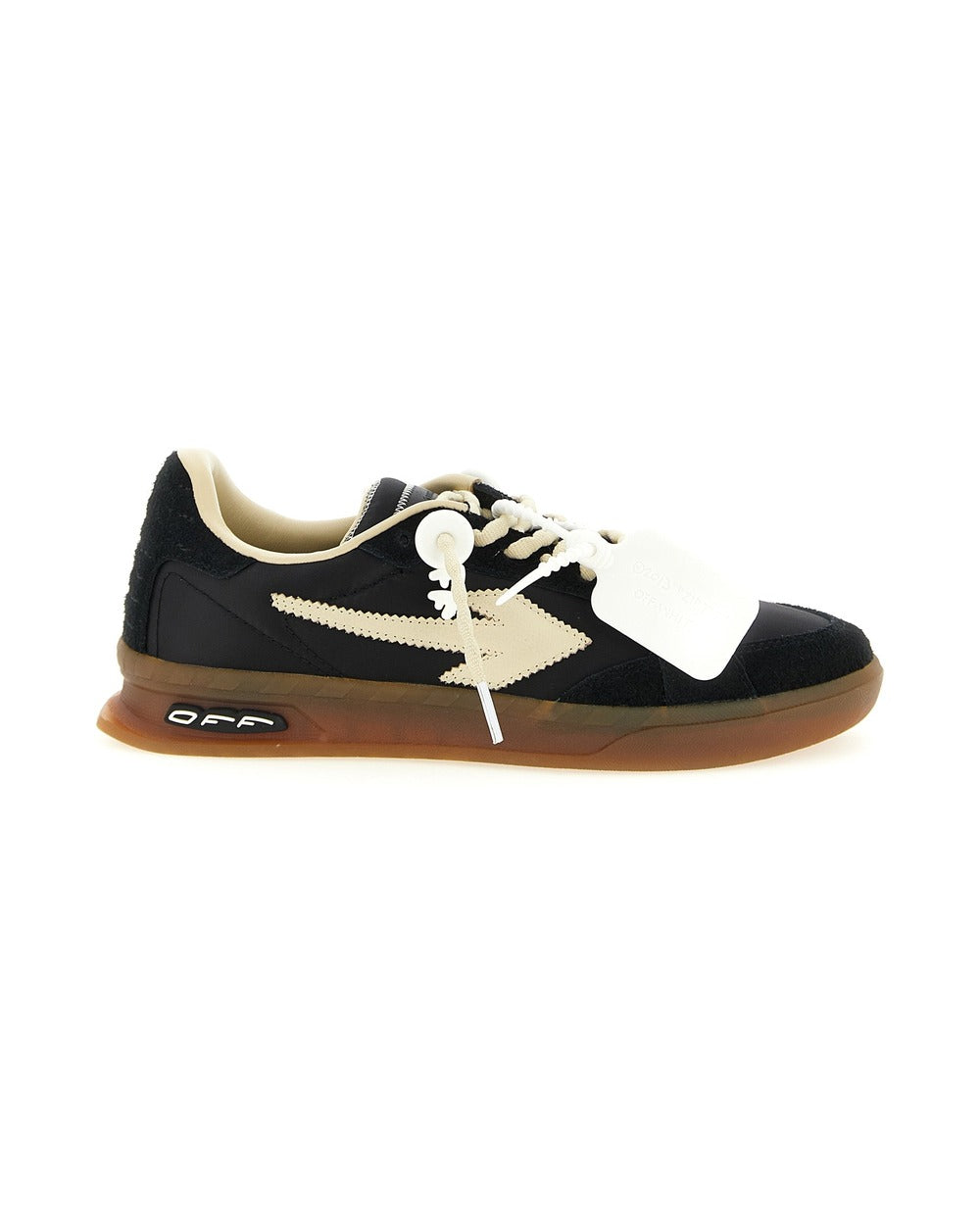 Off-White Black Nylon Athletic Sneakers