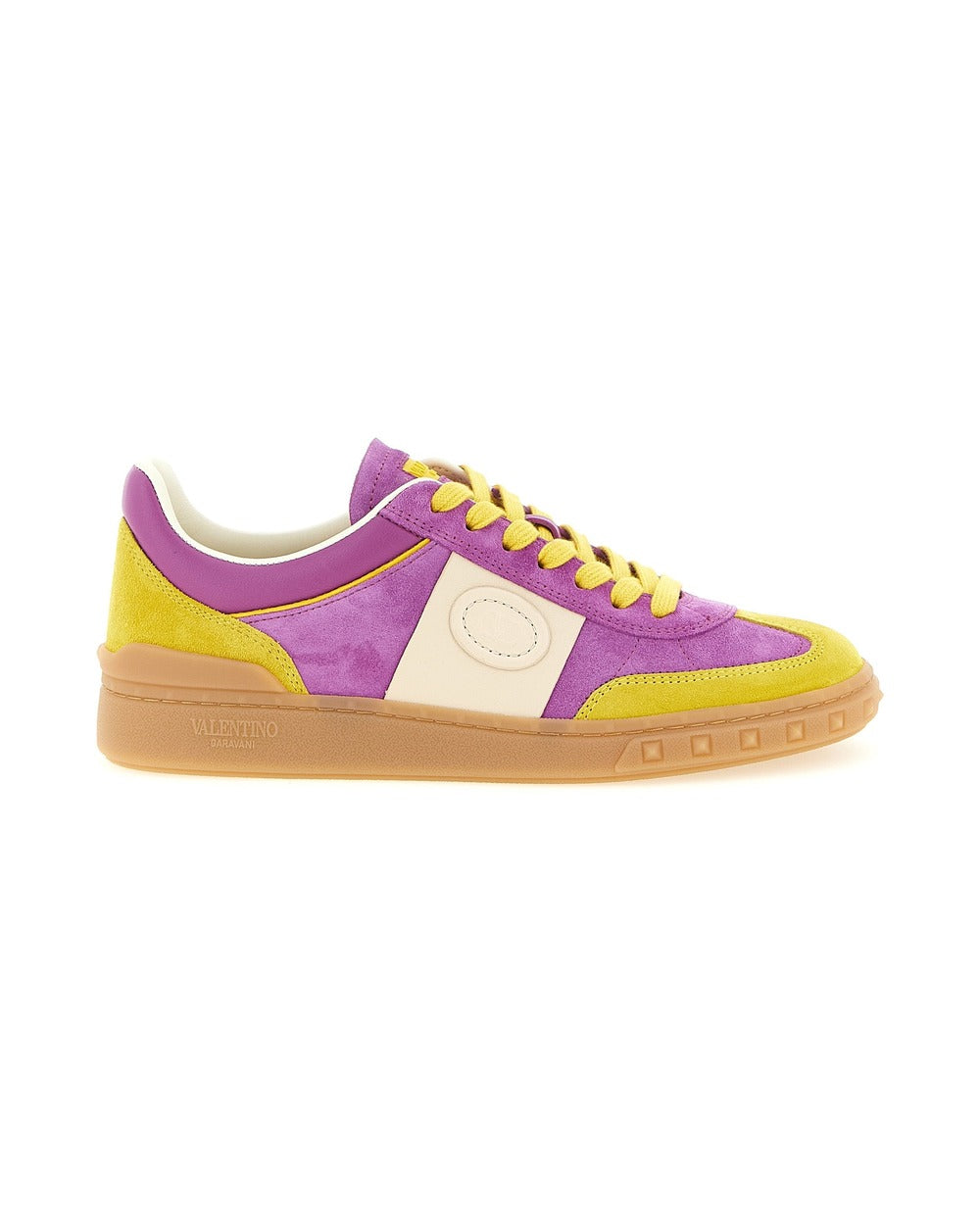 Valentino Garavani Multicolor Calfskin Athletic Sneakers