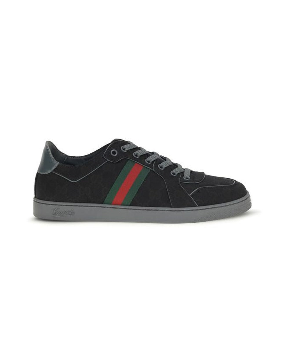 Gucci Black Fabric Athletic Sneakers