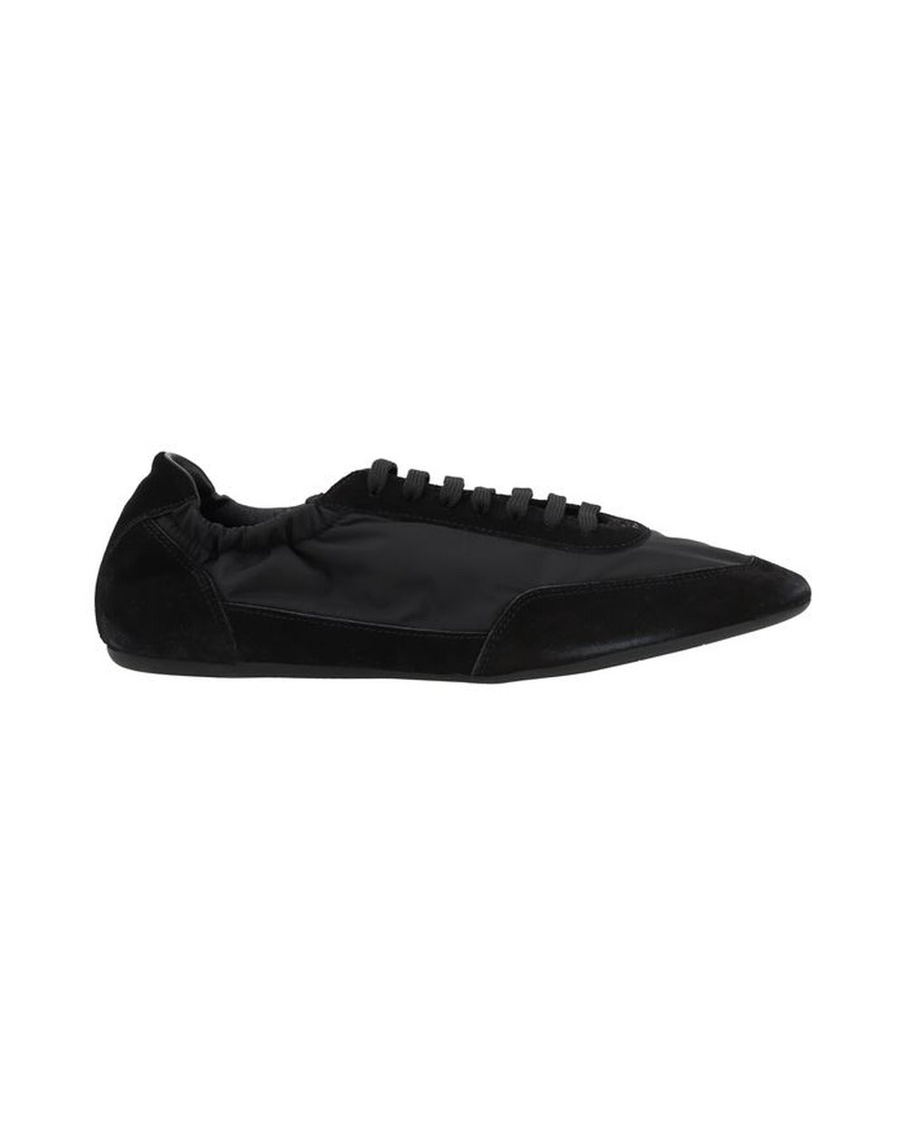 Prada Black Rubber Athletic Sneakers