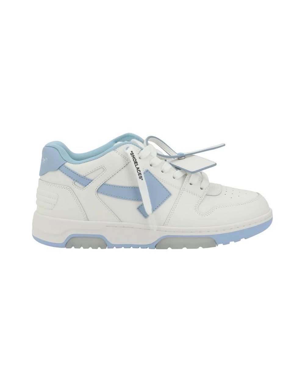 Off-White White Calf Leather Bos Taurus Athletic Sneakers