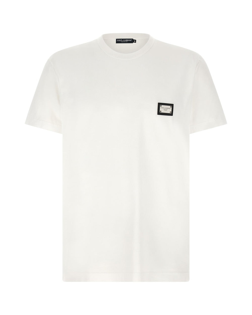 Dolce & Gabbana White Cotton T-Shirt
