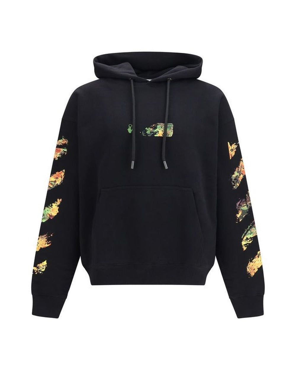 Off-White Black Cotton Sweatshirt