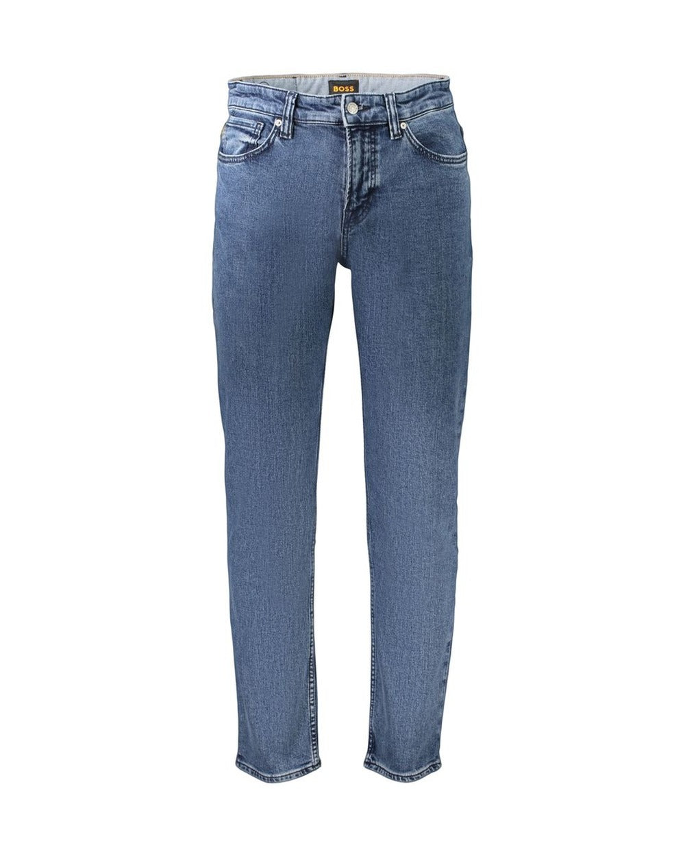 Hugo Boss Blue Cotton Men's Jeans