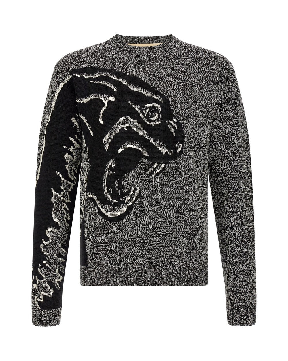 Valentino Garavani Bicolor Virgin Wool Cardigan