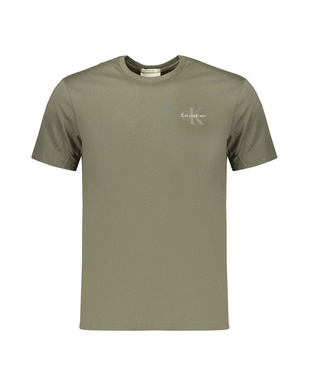 Calvin Klein Green Cotton Men's T-Shirt