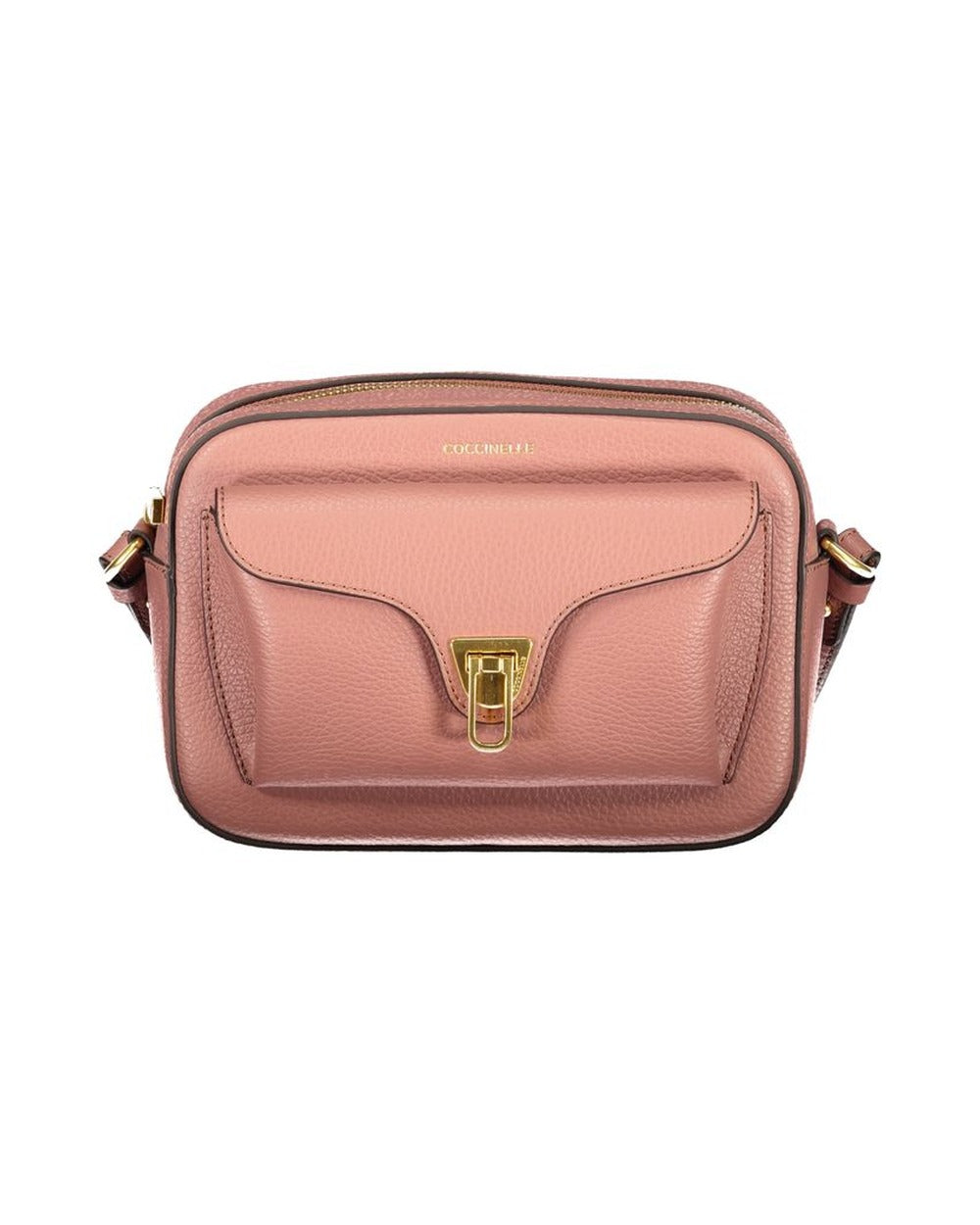 Coccinelle Pink Leather Women's Bag