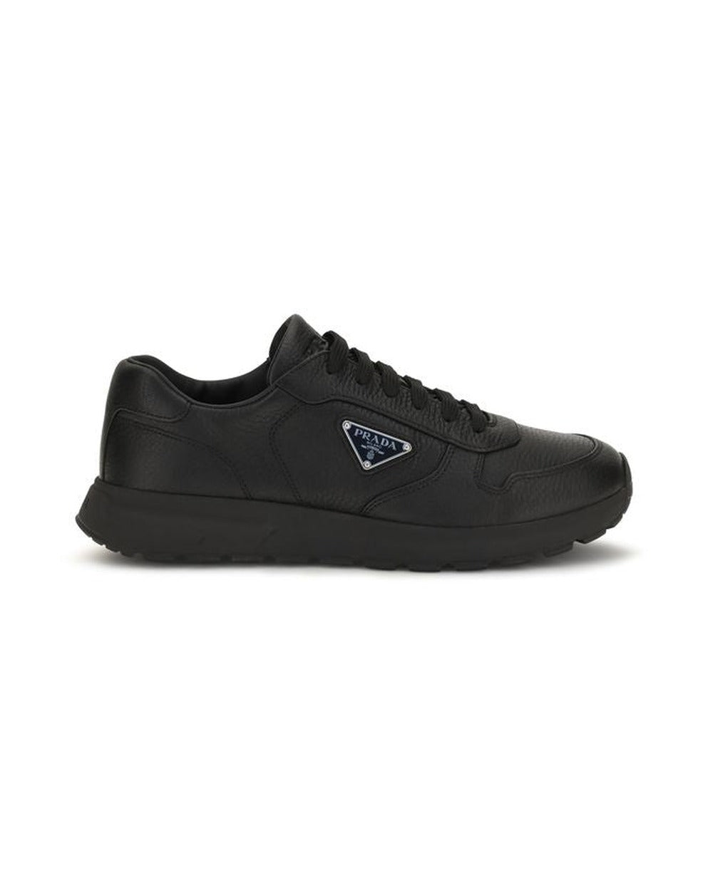 Prada Black Polyester Athletic Sneakers