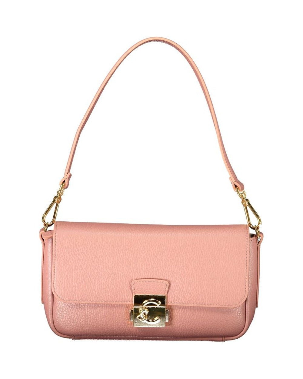 Coccinelle Pink Leather Handbag