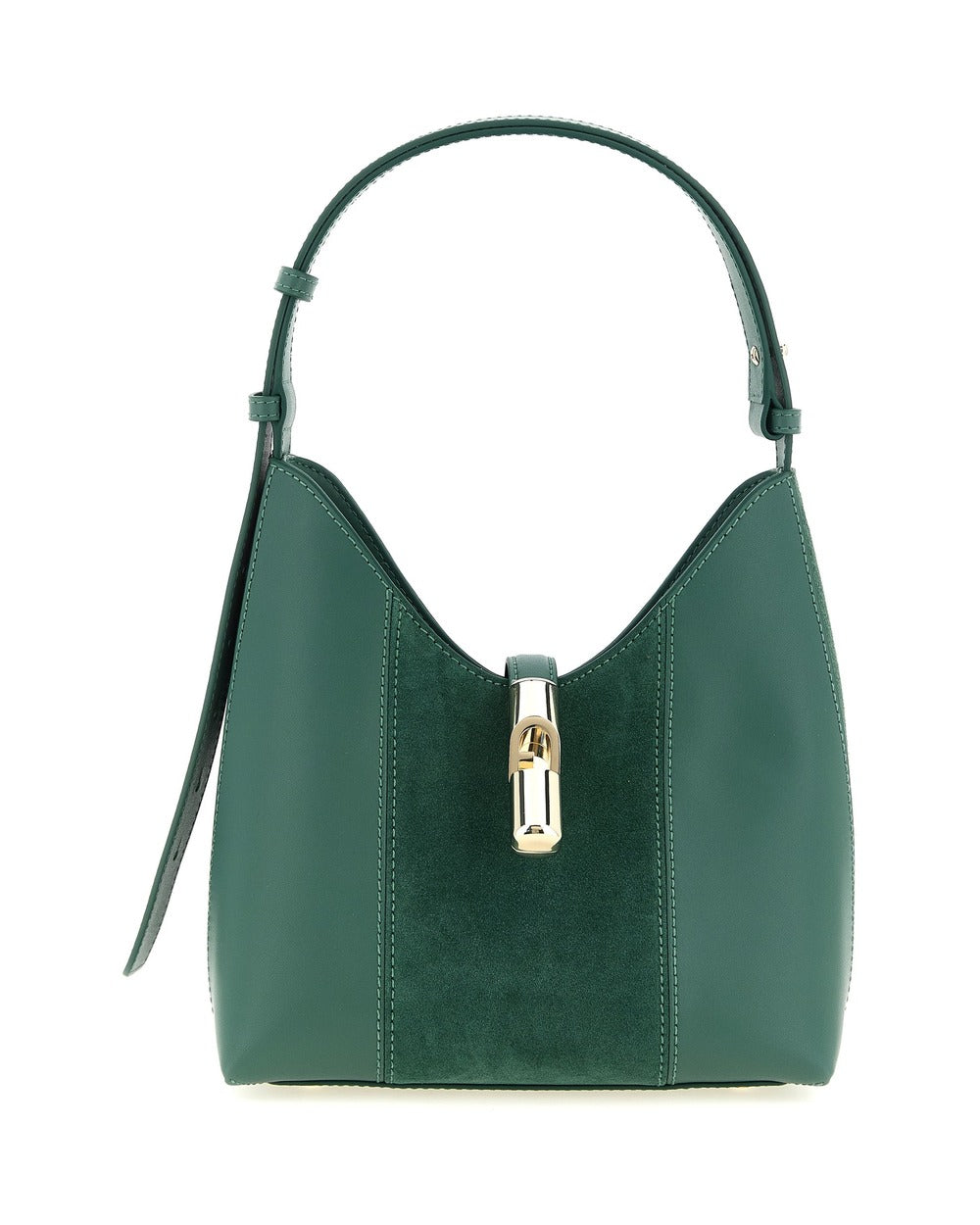 Furla Bicolor Calfskin Shoulder Bag