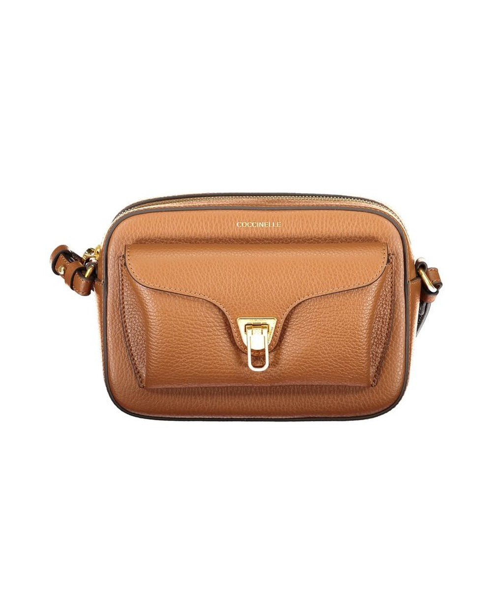 Coccinelle Marrone Leather Women Handbag