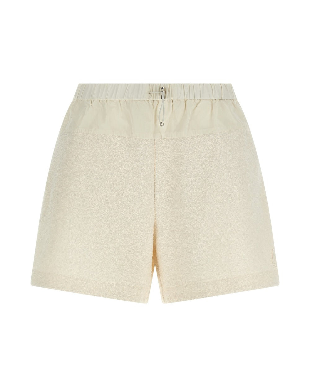 Moncler White Polyester Bermuda Shorts