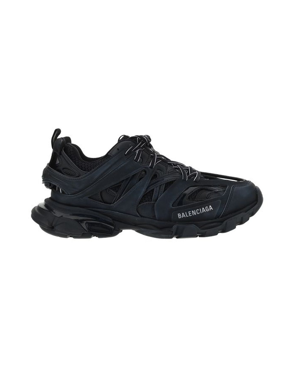 Balenciaga Black Polyethylene Athletic Sneakers