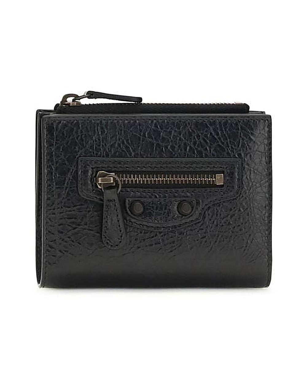 Balenciaga Black Lamb Ovis Aries Aries Wallet