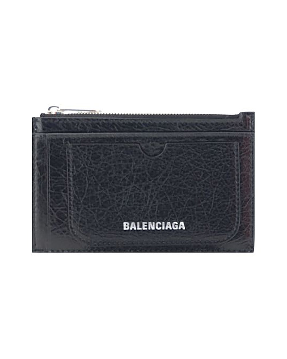 Balenciaga Black Lamb Ovis Aries Aries Wallet