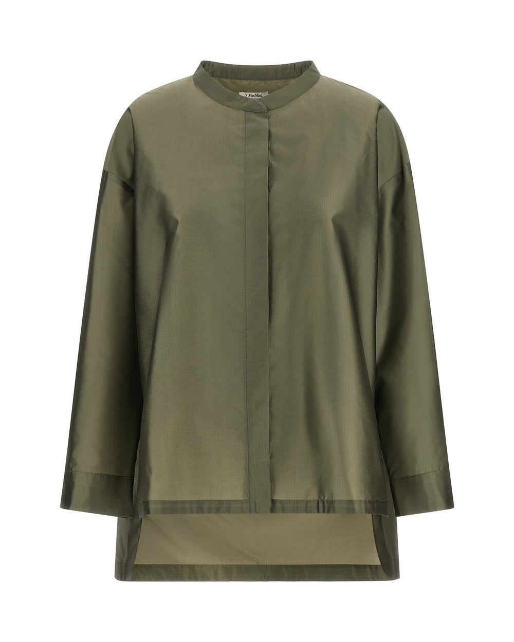 'S Max Mara Bicolor Polyester Blouse